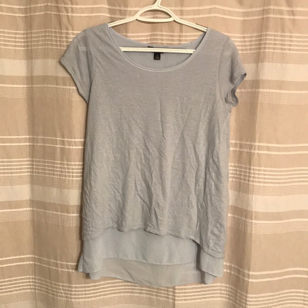 Lucky brand light blue blouse